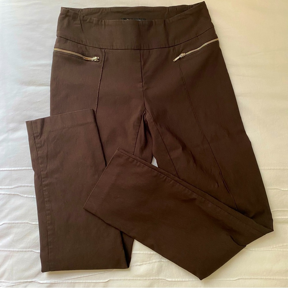 Chocolate Brown stretch dress pant